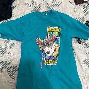 fruit of the loom vintage 1990 french quarter t shirt